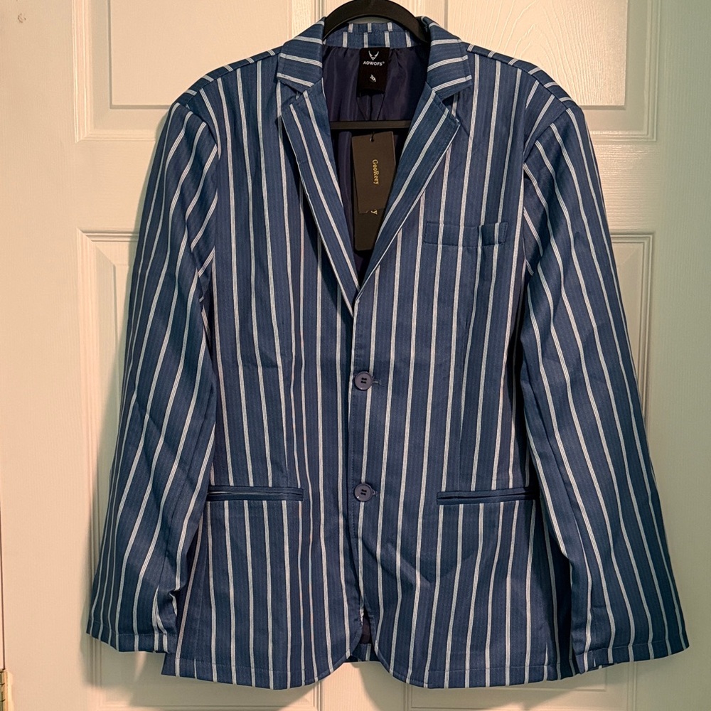 Striped sport coat